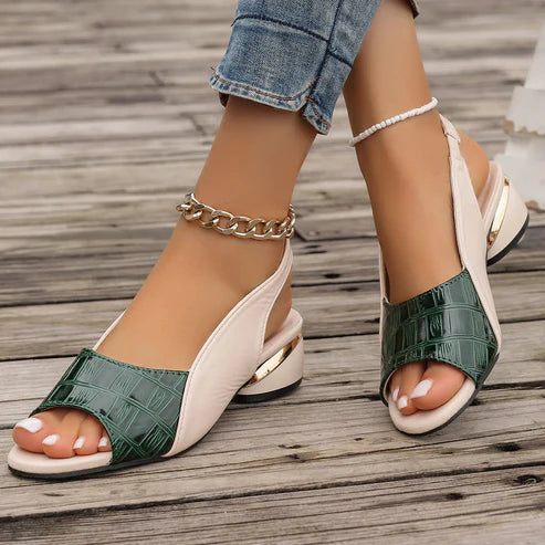 SERENA™ SANDALE CUIR CONFORT LUXE
