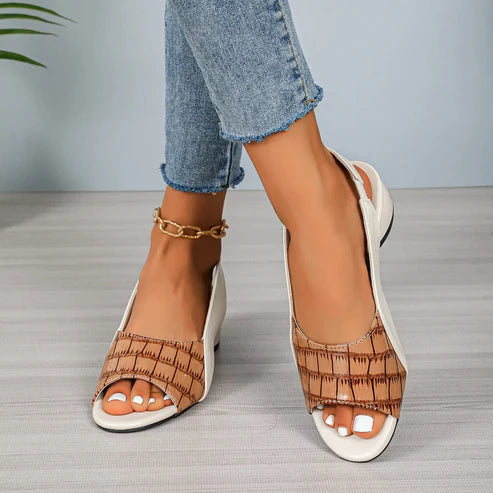 SERENA™ SANDALE CUIR CONFORT LUXE
