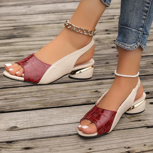 SERENA™ SANDALE CUIR CONFORT LUXE