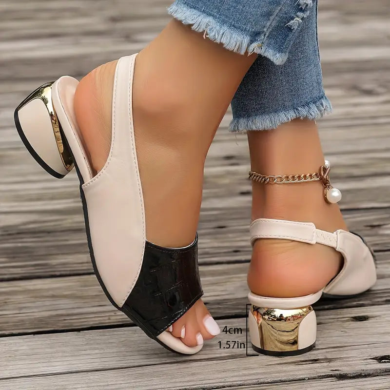 SERENA™ SANDALE CUIR CONFORT LUXE