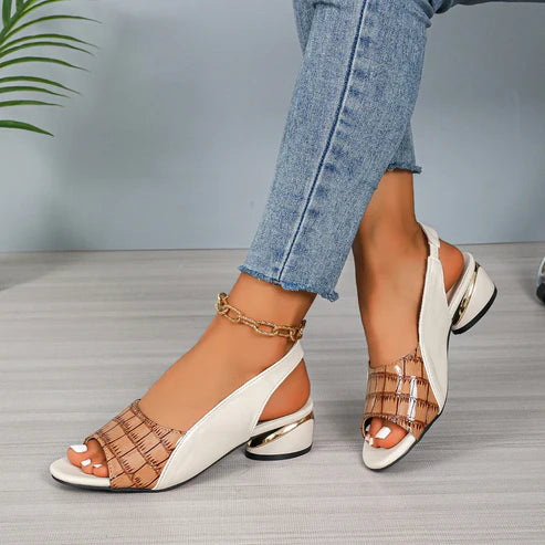 SERENA™ SANDALE CUIR CONFORT LUXE