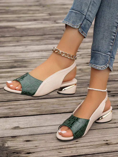 SERENA™ SANDALE CUIR CONFORT LUXE