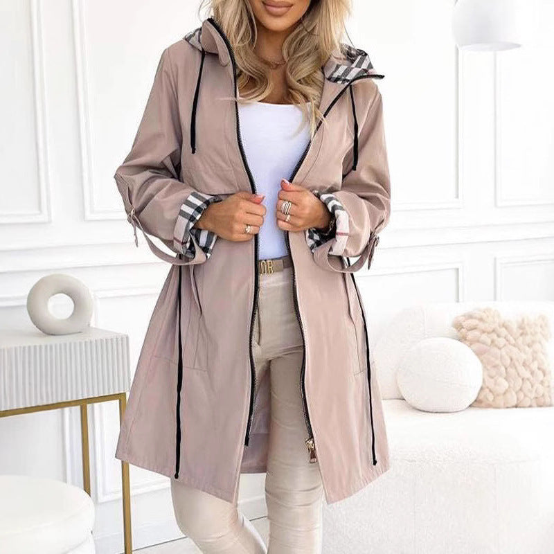 ÉLODIE™ | Veste Femme à Fermeture Éclair & Design Moderne