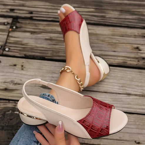 SERENA™ SANDALE CUIR CONFORT LUXE