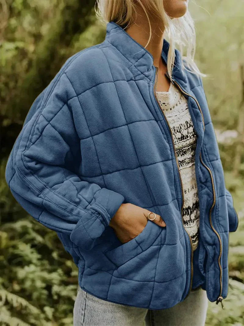 Éliane™ | Veste doublée au look oversize élégant