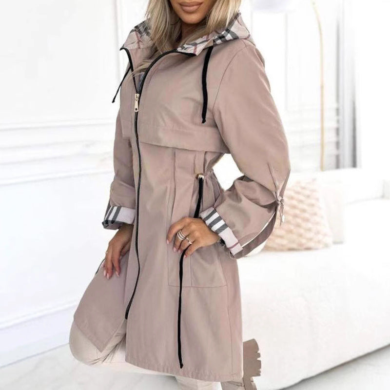 ÉLODIE™ | Veste Femme à Fermeture Éclair & Design Moderne