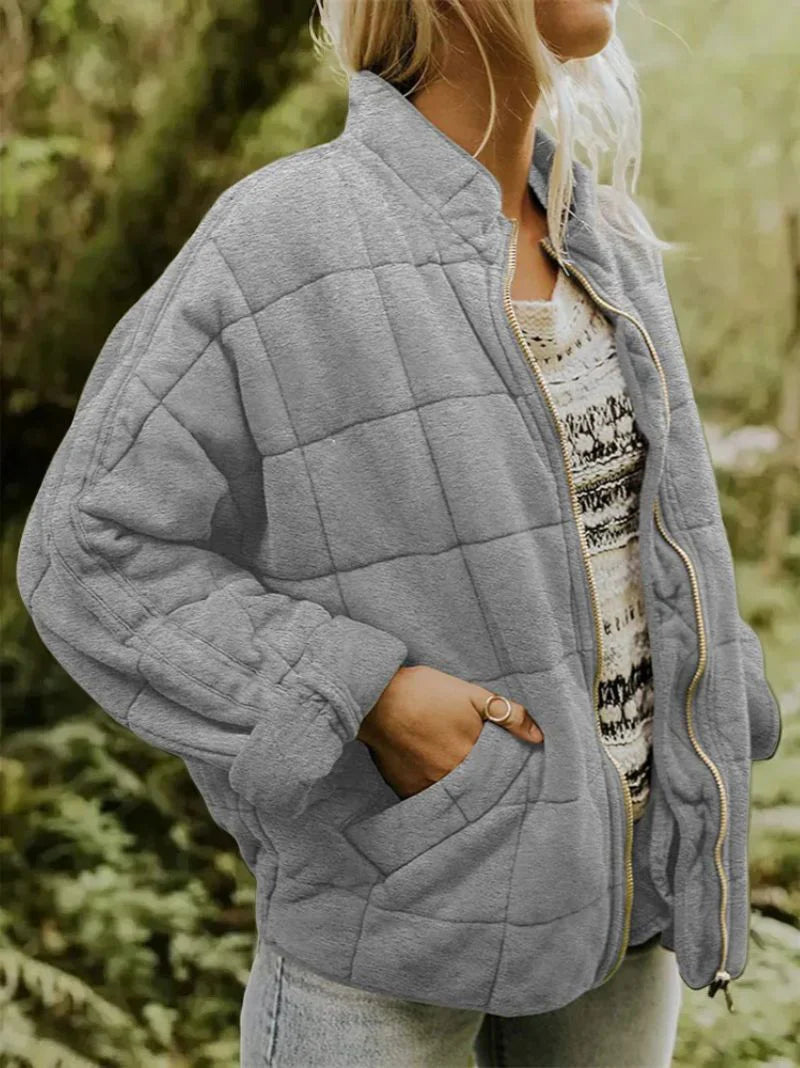 Éliane™ | Veste doublée au look oversize élégant