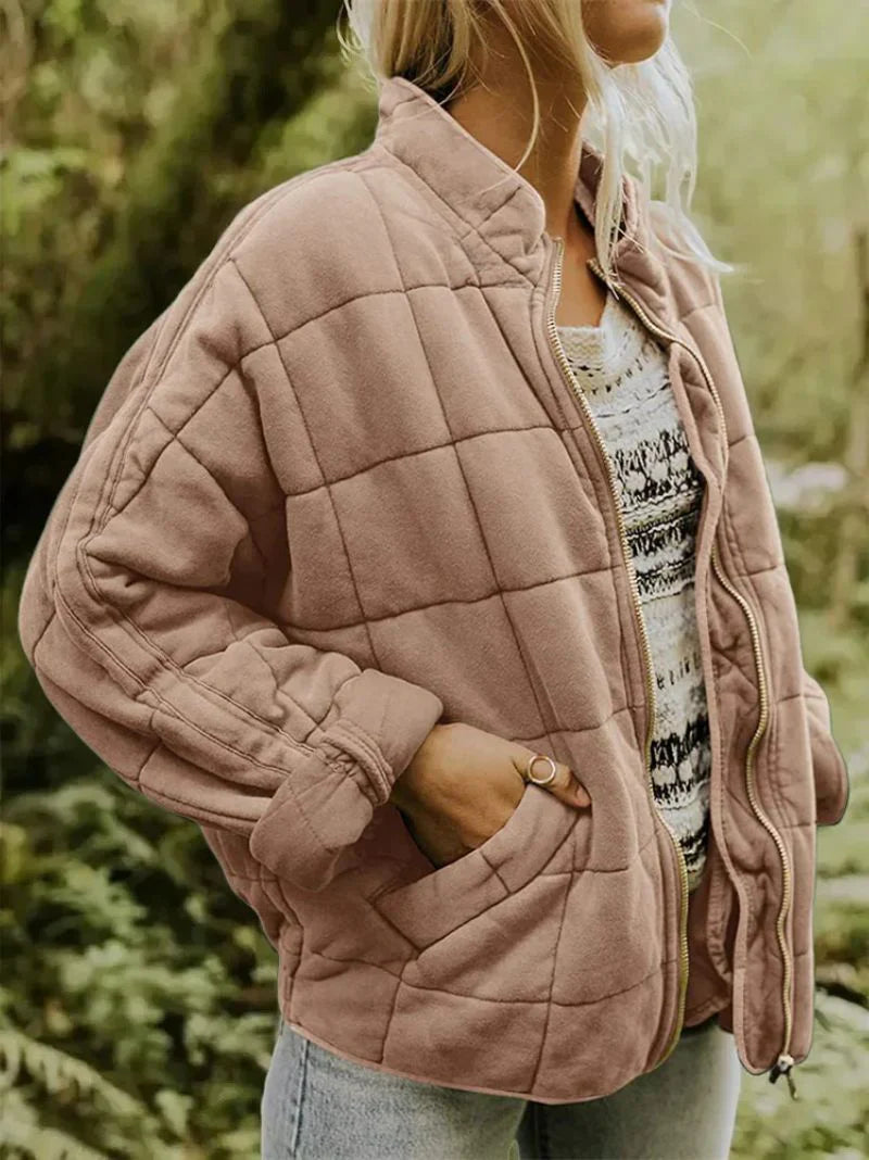 Éliane™ | Veste doublée au look oversize élégant