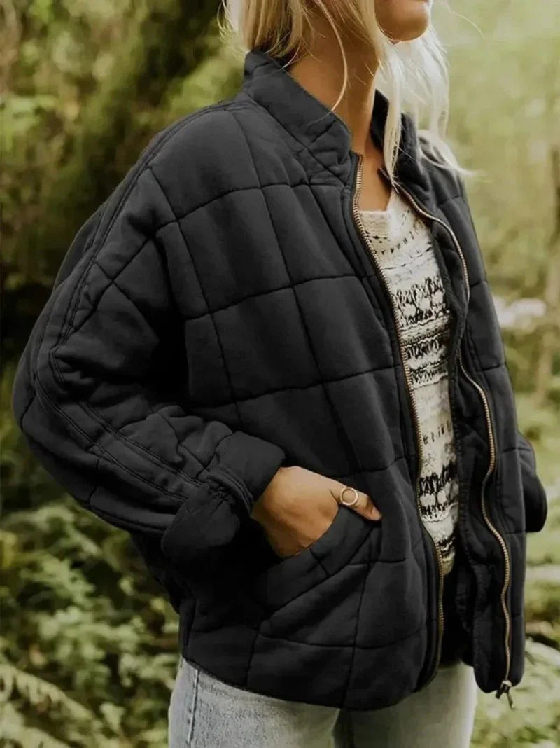 Éliane™ | Veste doublée au look oversize élégant