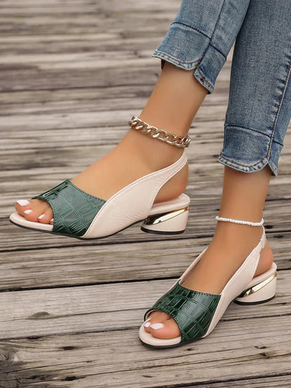 SERENA™ SANDALE CUIR CONFORT LUXE