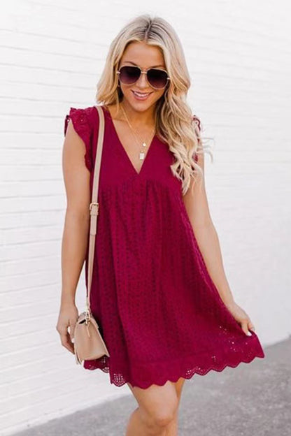 Rosa robe dete 2 en 1 avec short integre