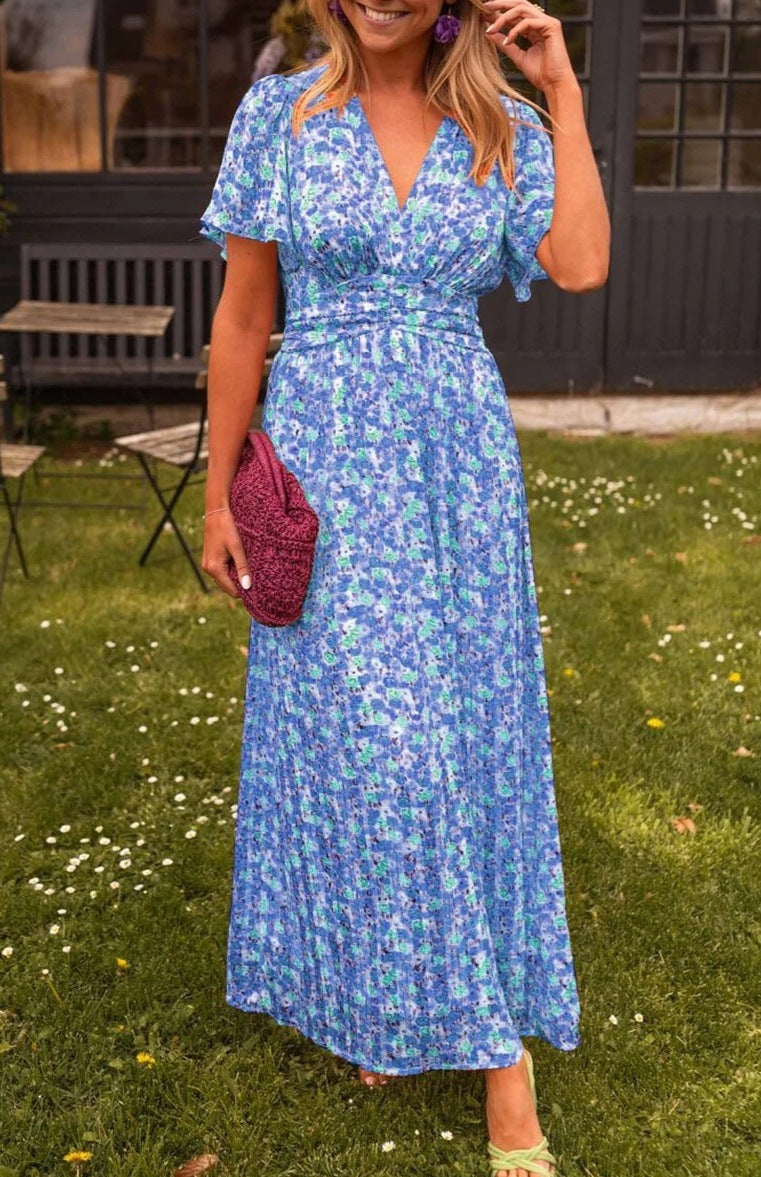 ÉLIANE™ | LA ROBE À FLEURS – ÉCLAT ESTIVAL AU CHARME FÉMININ
