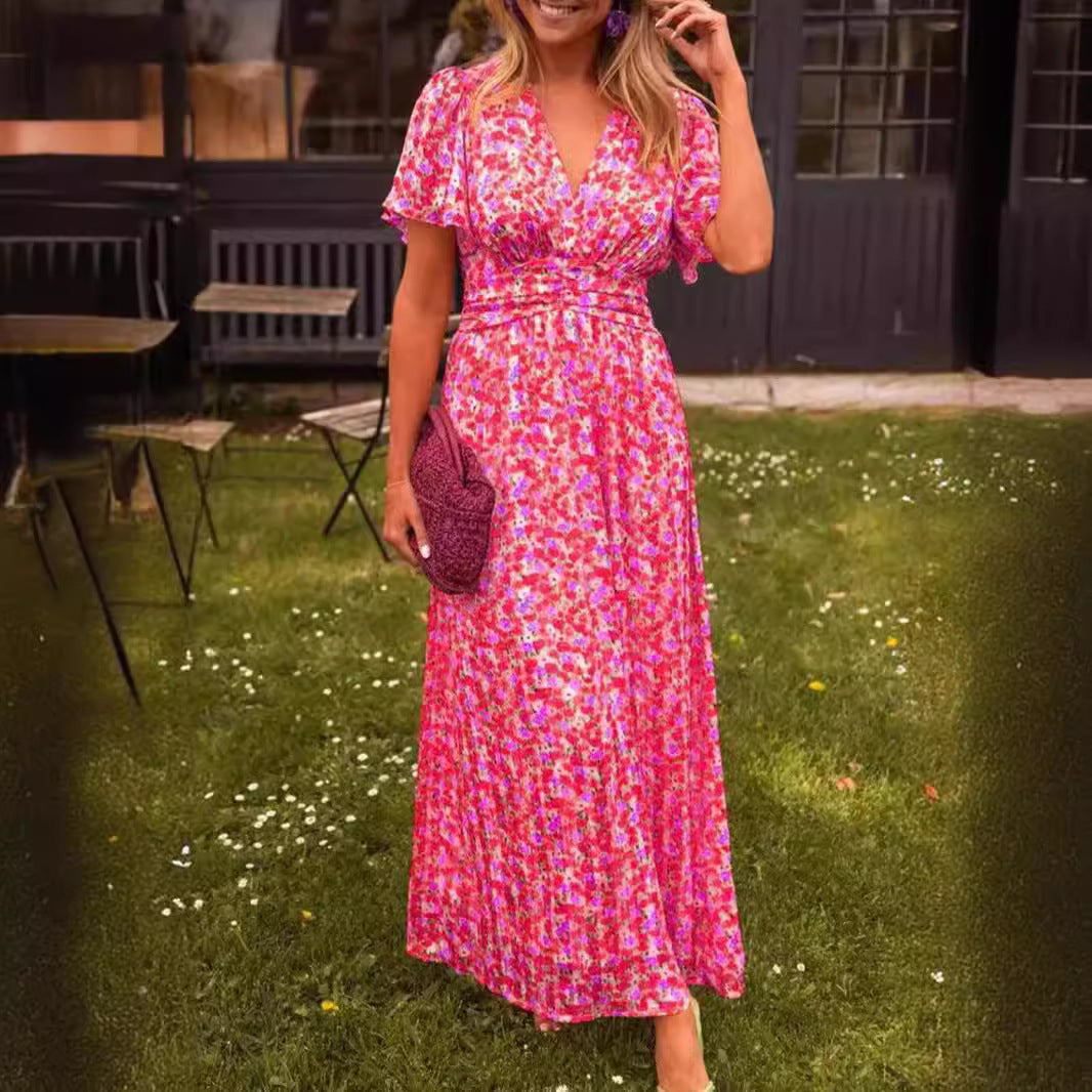 ÉLIANE™ | LA ROBE À FLEURS – ÉCLAT ESTIVAL AU CHARME FÉMININ