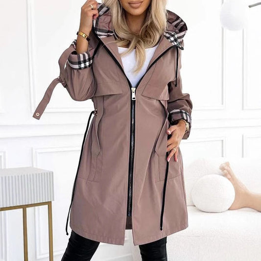 ÉLODIE™ | Veste Femme à Fermeture Éclair & Design Moderne
