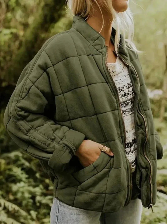Éliane™ | Veste doublée au look oversize élégant
